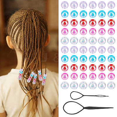 1Bag Plastic Hair Braiding Tool FIND-PH0061-99-1