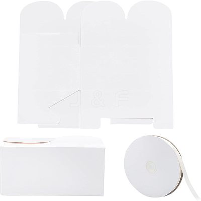 Foldable Kraft Paper Box CON-FH0001-35-1