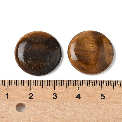 Natural Tiger Eye Cabochons G-C189-05C-1