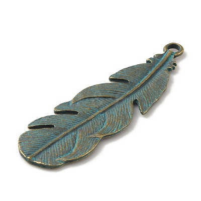 Tibetan Style Alloy Pendants PALLOY-YW0001-35-1