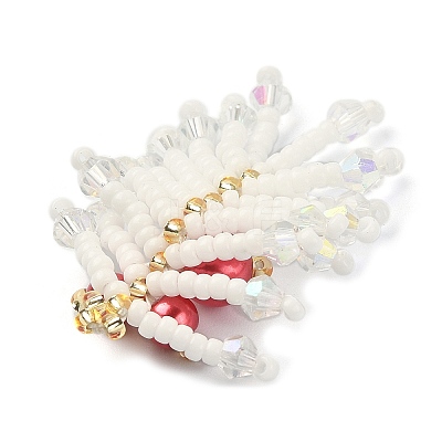 MIYUKI Rocailles Beaded Pendents PALLOY-MZ00148-01-1