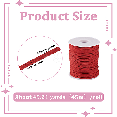 1Roll Imitation Leather Cord OCOR-SC0001-12D-1