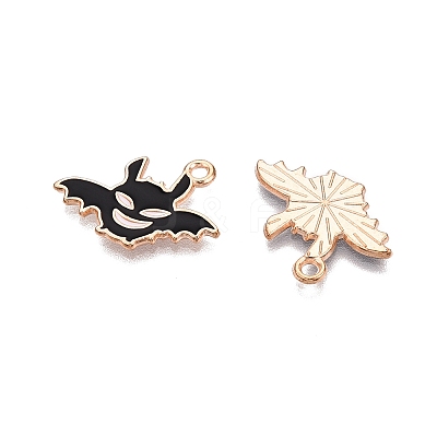 Halloween Theme Alloy Enamel Pendants PALLOY-N176-43-RS-1