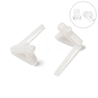 Hypoallergenic Bioceramics Zirconia Ceramic Stud Earrings EJEW-C065-03E-1
