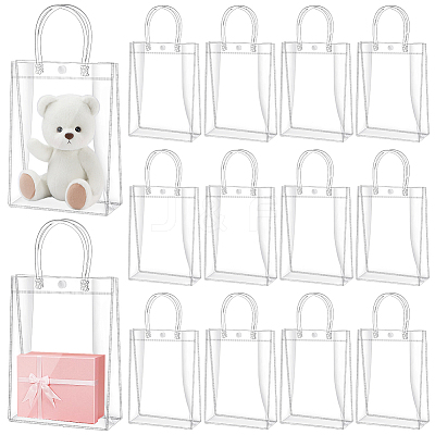 70Pcs PVC Gift Tote Bags ABAG-WA0001-06-1