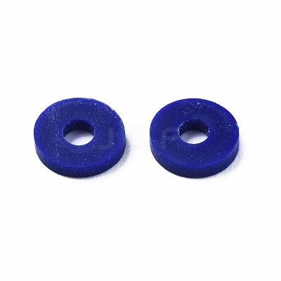Handmade Polymer Clay Beads Strands CLAY-R089-6mm-T02B-31-1