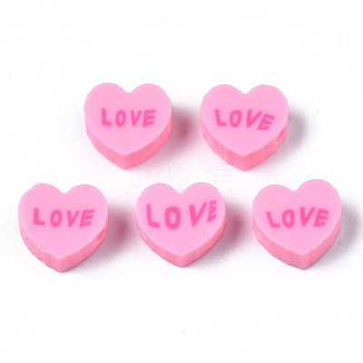 Handmade Polymer Clay Beads CLAY-N008-032F-1