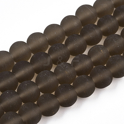 Transparent Glass Beads Strands GLAA-T032-T6mm-MD02-1