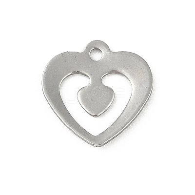 Non-Tarnish 201 Stainless Steel Charms STAS-C108-45P-1