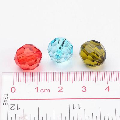 Transparent Acrylic Beads PL505Y-1