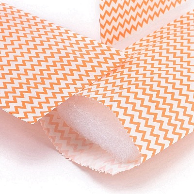 White Kraft Paper Bags CARB-I001-03F-1