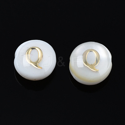 Natural Freshwater Shell Beads SHEL-S278-036Q-1