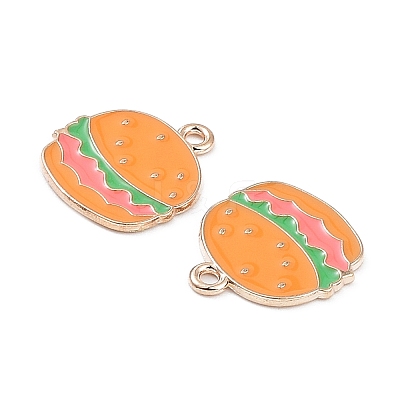 Alloy Enamel Pendants PALLOY-K007-07KCG-1