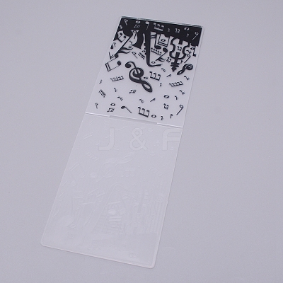 Plastic Fondant Stencil DIY-WH0221-01H-1