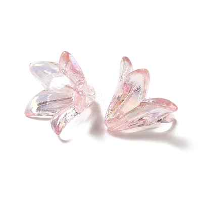 Transparent Acrylic Bead Caps LS-OACR-H016-05H-1