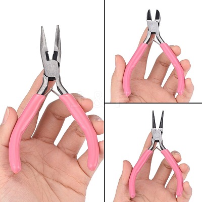 45# Steel Jewelry Plier Sets TOOL-S012-08-1