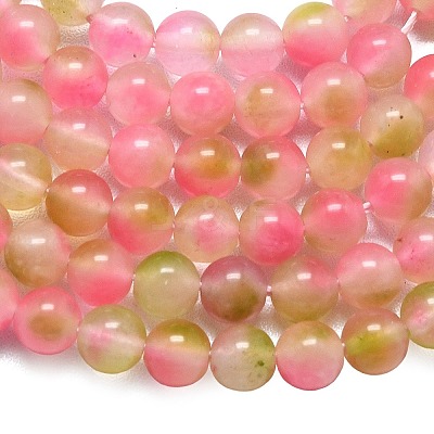Natural Malaysia Jade Beads Strands G-L645-C01-6mm-26-1