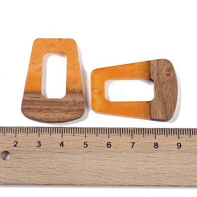 Resin & Wood Pendants LS-WOOD-F015-11F-1
