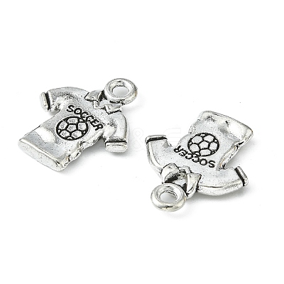 Tibetan Style Alloy T-Shirt Pendants EA8750Y-1