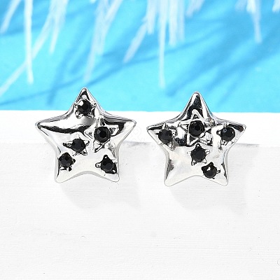 304 Stainless Steel Stud Earrings EJEW-F361-16P-1