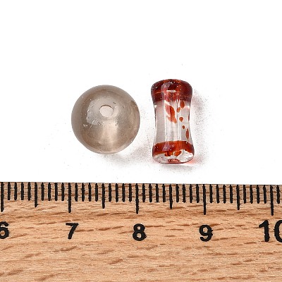 Transparent Glass Beads DGLA-C005-01G-1