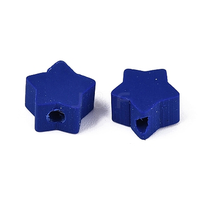 Independence Day Handmade Polymer Clay Beads CLAY-Q253-08C-1