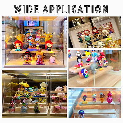Assembled Acrylic Model Toy Display Box ODIS-WH0029-42-1