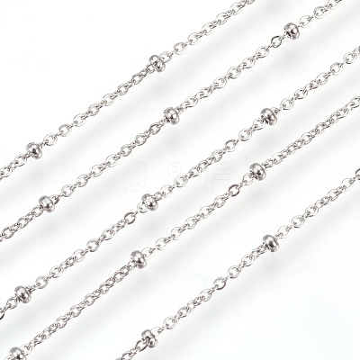 Tarnish Resistant 304 Stainless Steel Cable Chains CHS-L017-12C-1