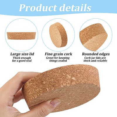 Cork Bottle Stoppers AJEW-GF0013-66-1