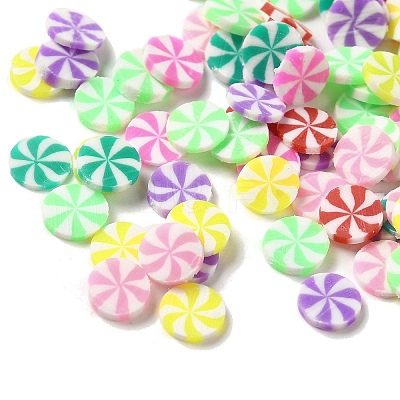 Handmade Polymer Clay Cabochons CLAY-B004-03-1
