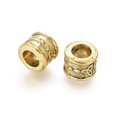 Tibetan Style European Beads GLF11489Y-1