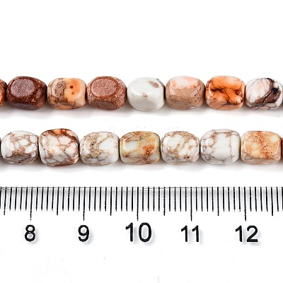 Natural Imperial Jasper Beads Strands G-N342-62K-1
