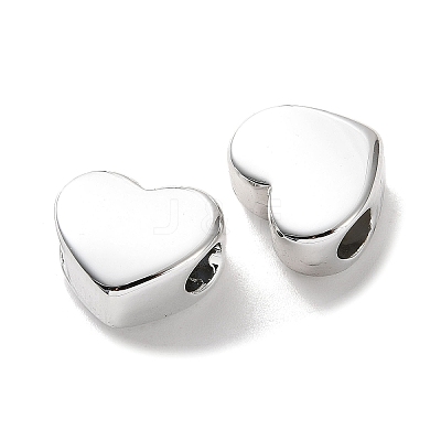 Plating Opaque Acrylic European Beads AC-CBAA26B-03B-1