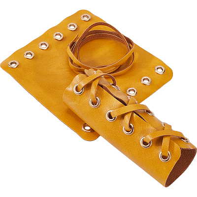 PU Leather Leather Motorcycle Grip Covers AJEW-WH20001-44A-1