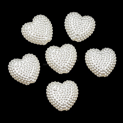 ABS Imitation Pearl Beads X-OACR-K001-35-1