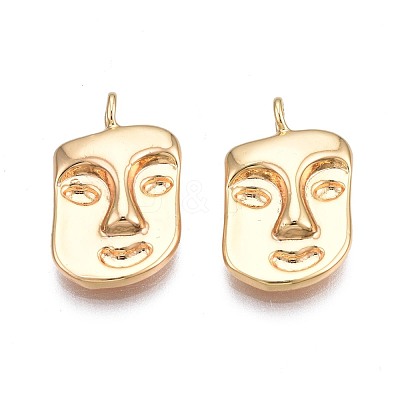 Brass Pendants KK-N232-251-1