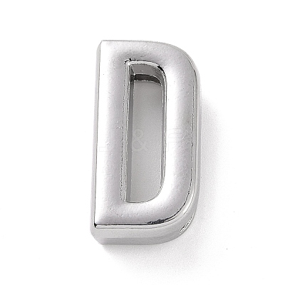 Alloy Letter Slide Charms FIND-A023-17D-1
