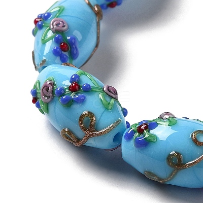 Handmade Lampwork Beads LAMP-J089-D06-A-1
