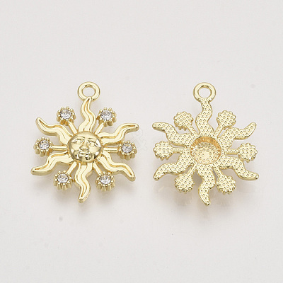 Alloy Pendants ALRI-N035-08-1