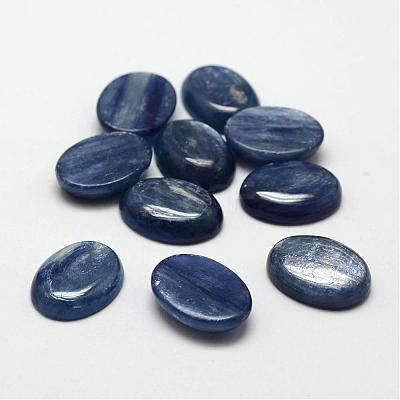 Oval Natural Kyanite/Cyanite/Disthene Cabochons G-O147-01E-1