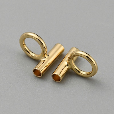 Brass Tube Bails DIY-WH0430-581A-G-1