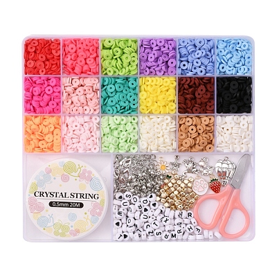 DIY Heishi Jewelry Set Making Kit DIY-YW0005-52-1