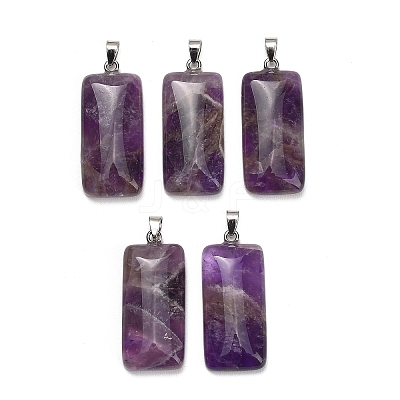 Natural Amethyst Pendants GG-CBAA0EE-01P-15-1