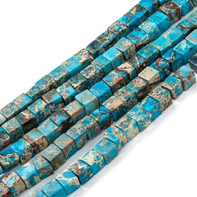 Natural Imperial Jasper Beads Strands X-G-I248-02M-A-1