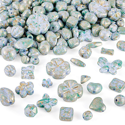100G Opaque Acrylic Beads OACR-TA0003-75-1
