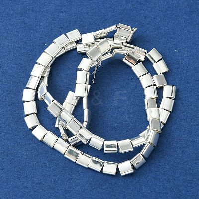Electroplated Synthetic Non-Magnetic Hematite Beads Strands G-I360-O01-04-1