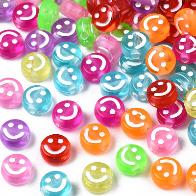 Transparent Acrylic Beads X-TACR-S135-001A-01-1