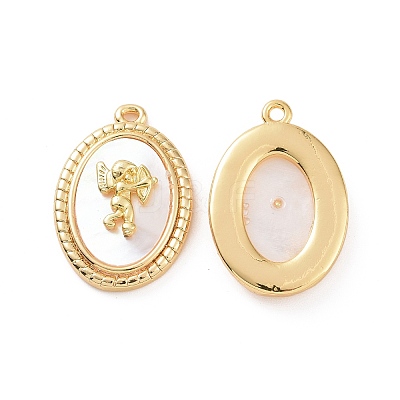 Shell Pendants KK-E068-VC116-1