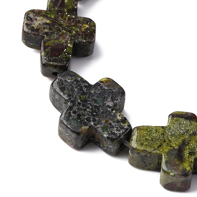 Natural Dragon Blood Beads Strands G-I369-A27-02-1