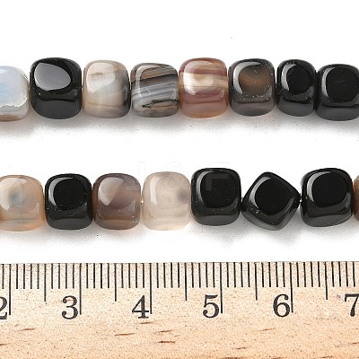 Natural Dragon Veins Agate Beads Strands G-G177-E23-01-1
